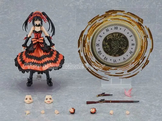 【FS】 Original Max Factory figma 585  Date A Live III Kurumi Tokisaki Figure Model Toys Gifts Collection