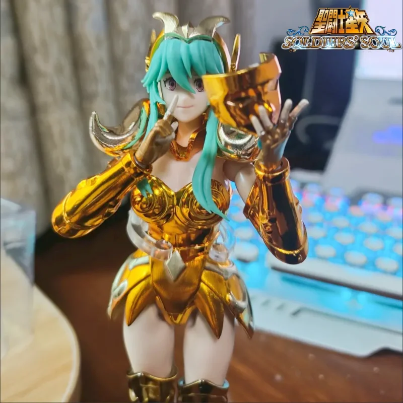 GT Saint Seiya Myth Cloth EX Holy Contract Gemini Paradox Virgo Verna Scorpio Geraldine Pisces Venus Aries Dolores Action Figure