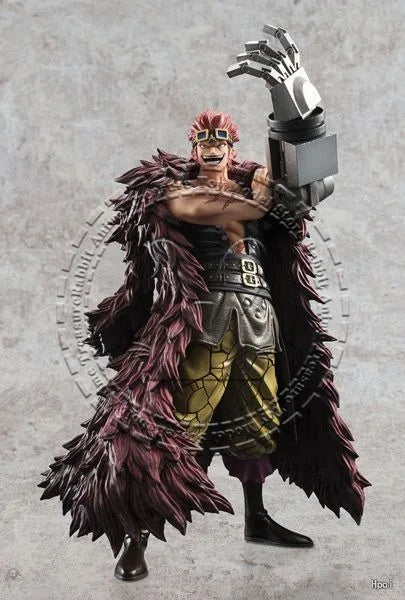 In Stock Original Genuine MegaHouse PVC Anime Statue Eustass Kid One Piece Collectible Figure Display Gift Toy Premium Figurine
