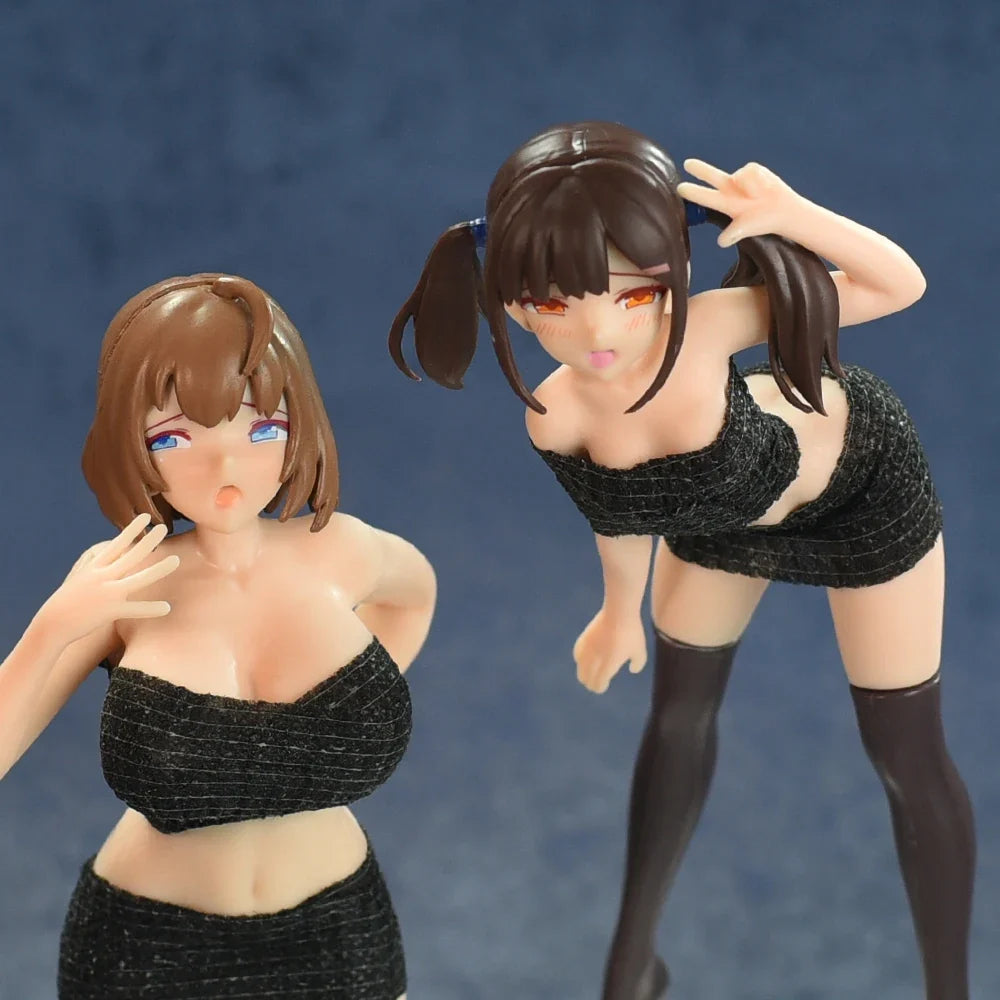 Insight Figure Tachibana Rio Hitachika Miho PVC Action Figure Flat Paint Sexy Adult Anime Girl Statue Collectible Figurine