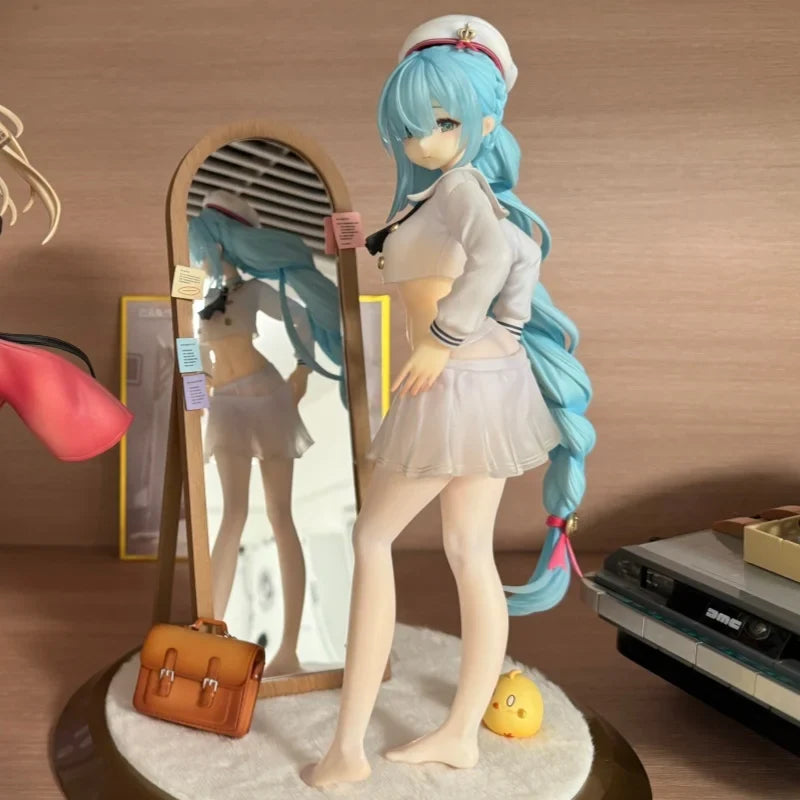 Apex Azur Lane Janus Hesitant Changing Clothes Time Ver 1 7 Scale Figure Official Stock Authentic Model Anime Collectible