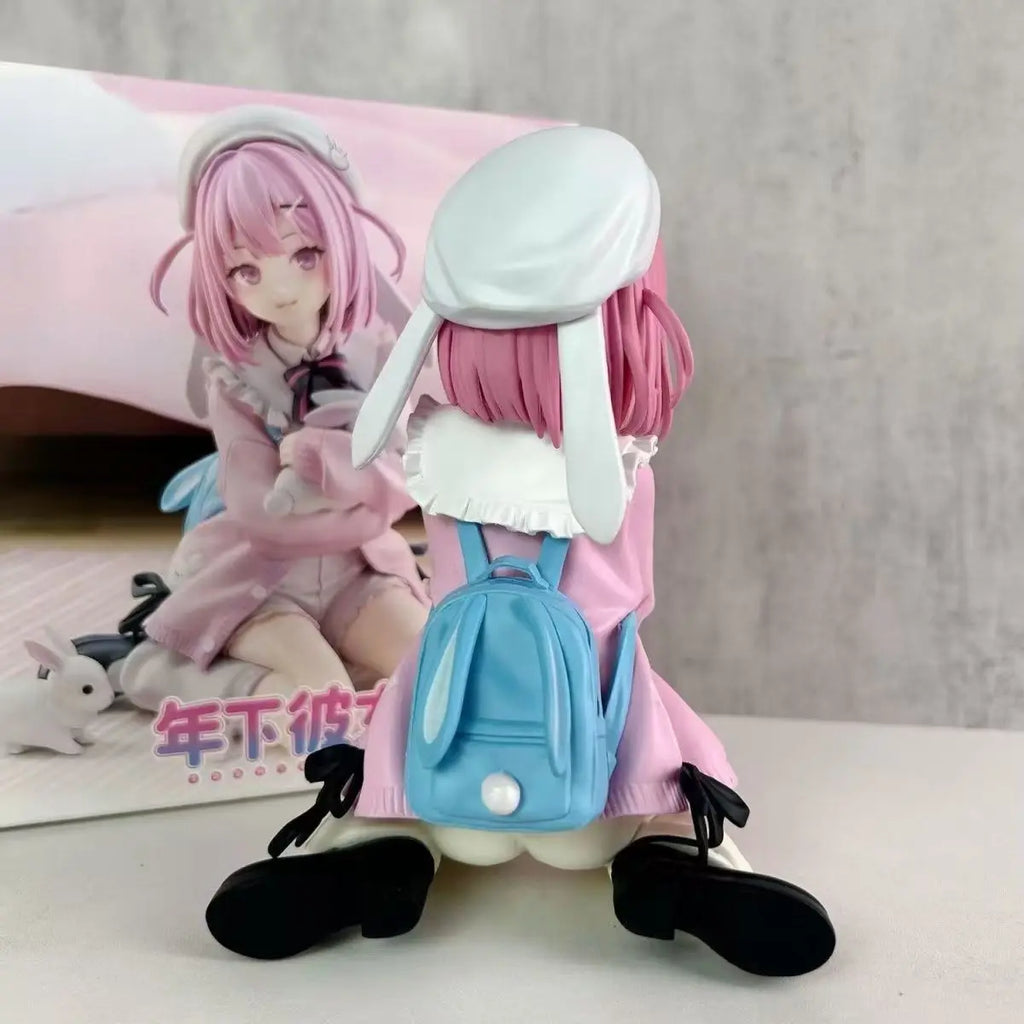 16cm Younger Girlfriend Action Figure Collectible Model Doll Toy Gift  Toshishita Kanojo illustration by ran9u Anime Girl Figure