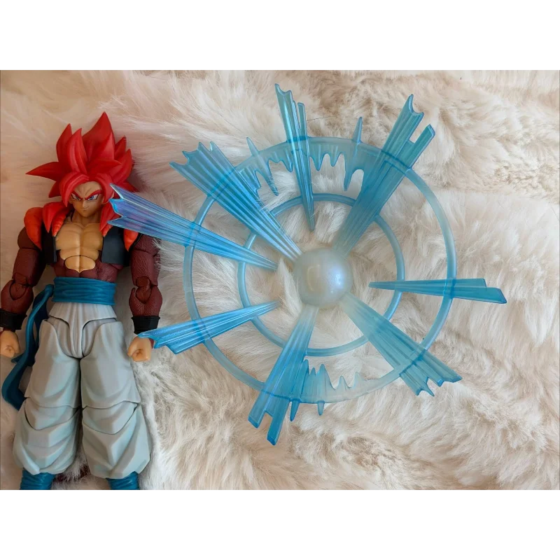 New Kamione Tonsenarttoys Dragon Ball Super Saiyan 4 Gogeta Action Figure Fusion Warriors SSJ4 1/12 Collection Model  Toy Gifts