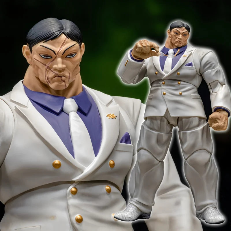 Storm Toys Baki Hanayama Kaoru 1/12 Hochbewegliche Actionfigur Sammlermodell Perfekt für Anime-Fans & Sammler