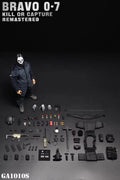 Easy&Simple ES GA1010S 1/6 Scale Soldat Bravo 0-7 Kill Black Version Komplettset 12" Actionfigur Modell Spielzeug auf Lager