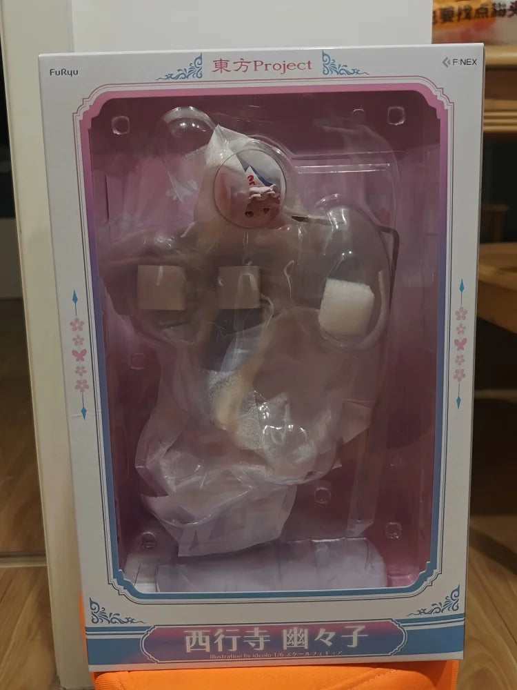 Original F:NEX Project Saigyouji Yuyuko 1/6 Scale Figure Toys Model Ornaments Gifts