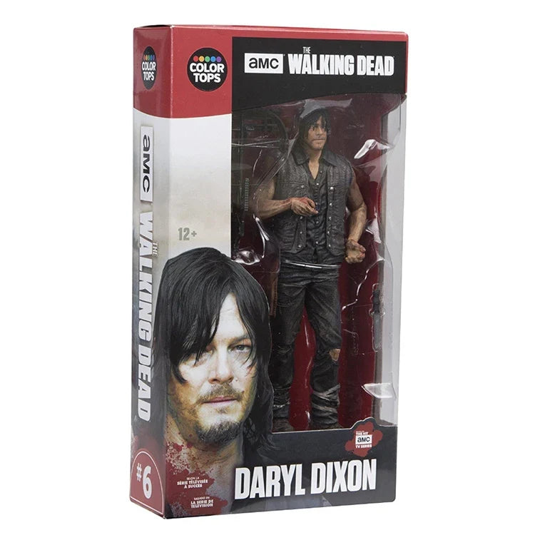 Movie The Walking Dead Characters Rick Daryl Negan PVC Action figure Collectible Model Toys