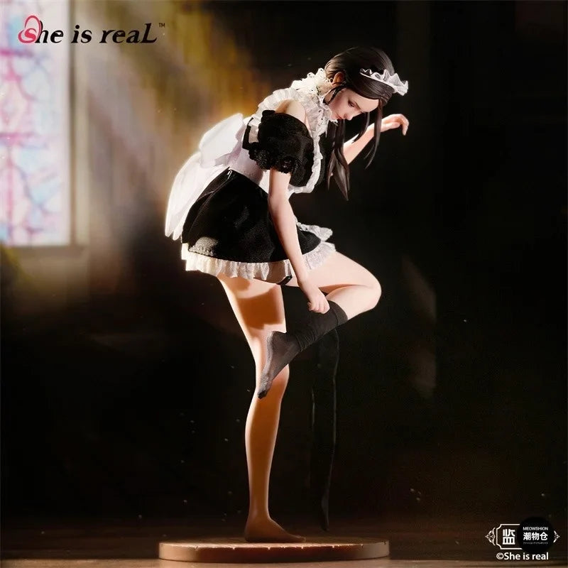 Authentic In Stock Bearpanda 1/6 Anime Figure  She Is Real Maid Figurine Modle Hyper-Realistic Statue Gifts