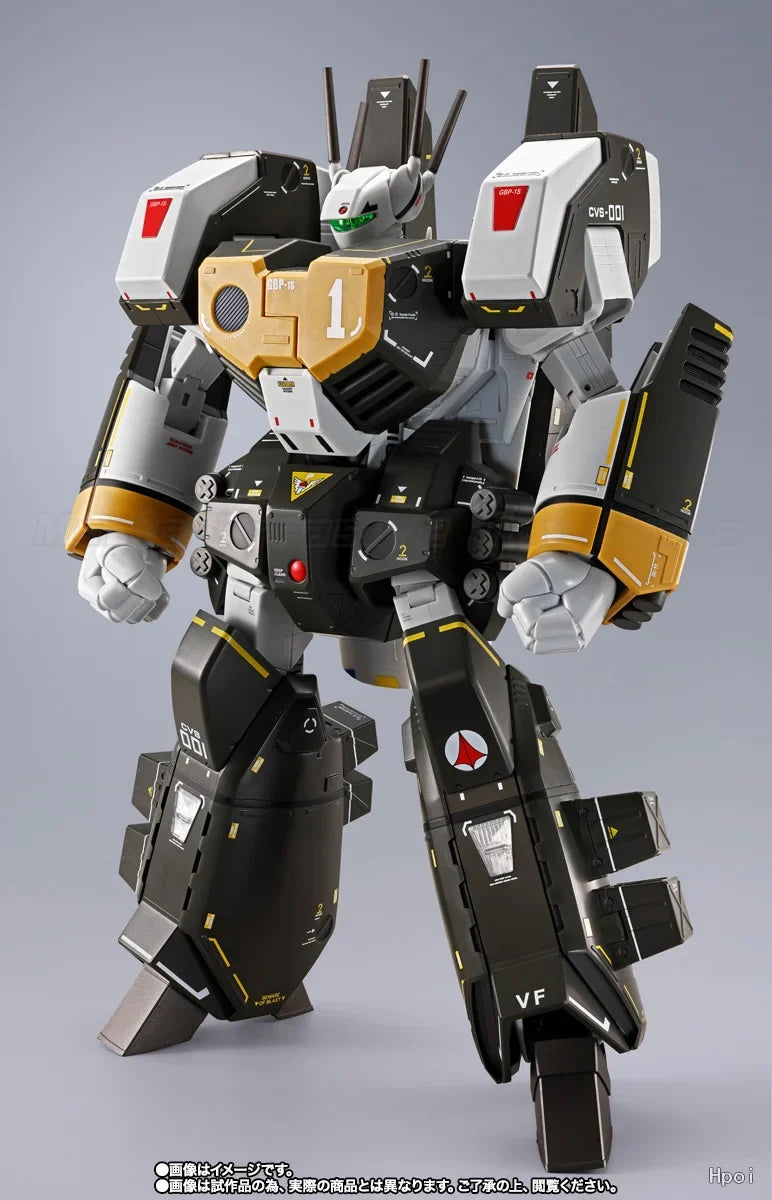 【In Stock】Original BANDAI SPIRITS DX Choujikuu Yousai Macross VF-1S Action Figure Ornaments Toys Gifts