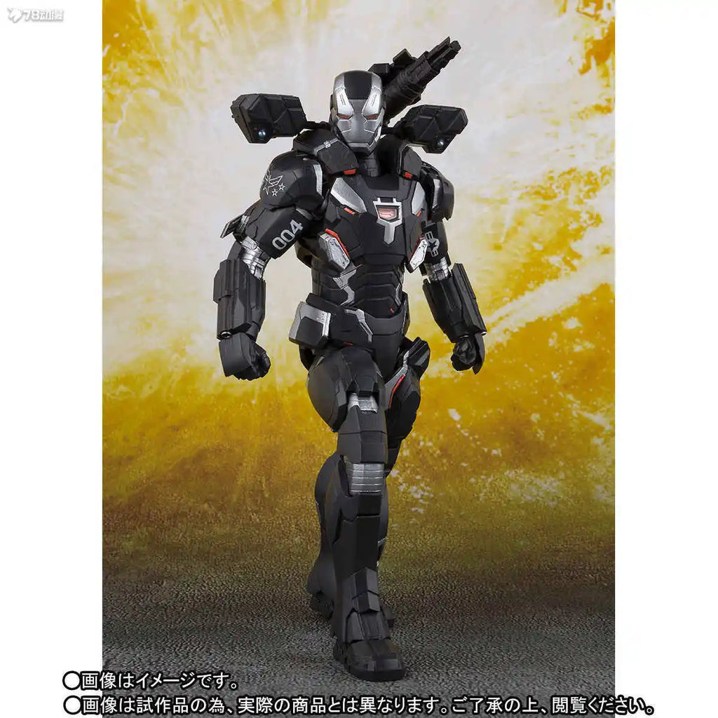 Bandai Original MODEL KIT SHF Infinity War War Machine Character Model Toy Gift Collection Anime Figure Model Toy