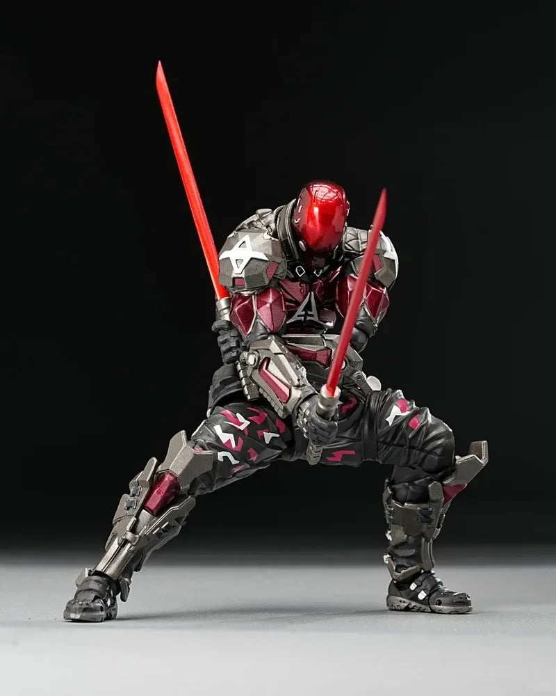 17cm Amazing Yamaguchi Arkham Knight Batman Red Hood Figuarts Game Action Figure Model Toy Collection Surprise Christmas Gift