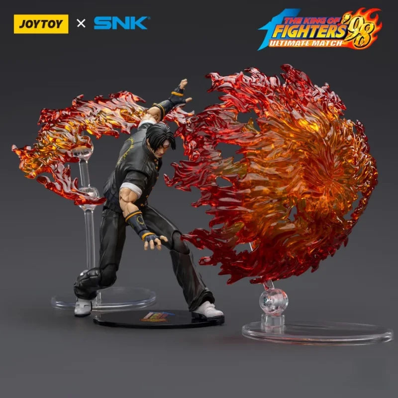 Genuine Joytoy King Of Fighters 98um Protagonist Team Omen Goro Nikaido Hongmaru Kyuki 1/18 Action Doll Gifts Collect Ornament