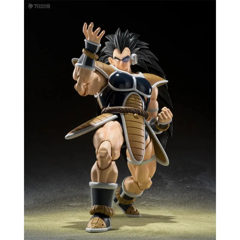 BANDAIGenuine SHF Dragon Ball RADITZ &SON GOHAN -KID- SON GOKU &KINTOUN -Exclusive Edition- Anime Action Figure Model