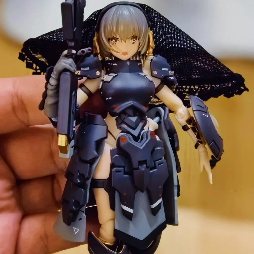 Original Snail shell Front Armored Girl Victoria 1/12 Anime Figur Mobile Machine Collection Desktop Dekoration Modell Spielzeug Geschenk