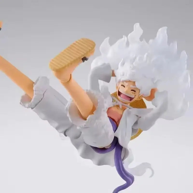 New Shf Monkey D Luffy Gear 5 Nika  Action Figure Anime One Piece Luffy Figure Movable Joints Collection Model Toys Birthday