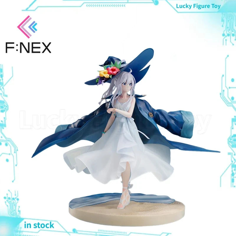 【Original】F:NEX THE JOURNRY OF ELAINA Elaina Summer White Skirt 1/7 Figure Model Toys