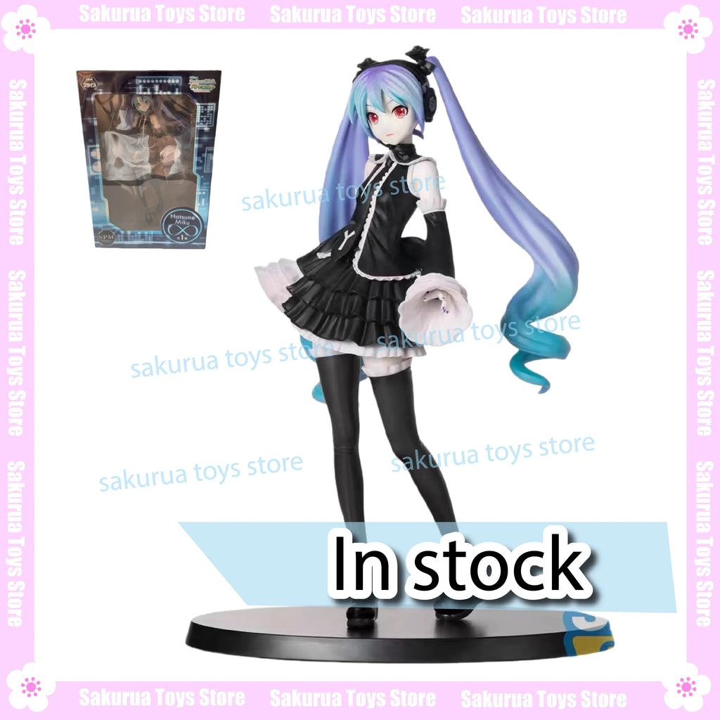 Auf Lager SPM Miku Project DIVA Infinity Dress Ver. Figuren Ornament Spielzeug Actionfiguren Sammlung Geschenke