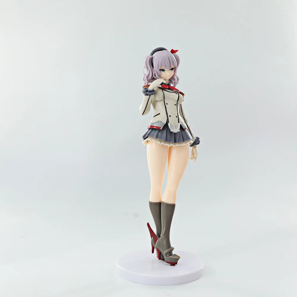 24CM Kantai Collection Figure Kan Colle Kashima Hibiki Azur Lane Anime Girl PVC Action Figure Toy Game Statue Model Doll