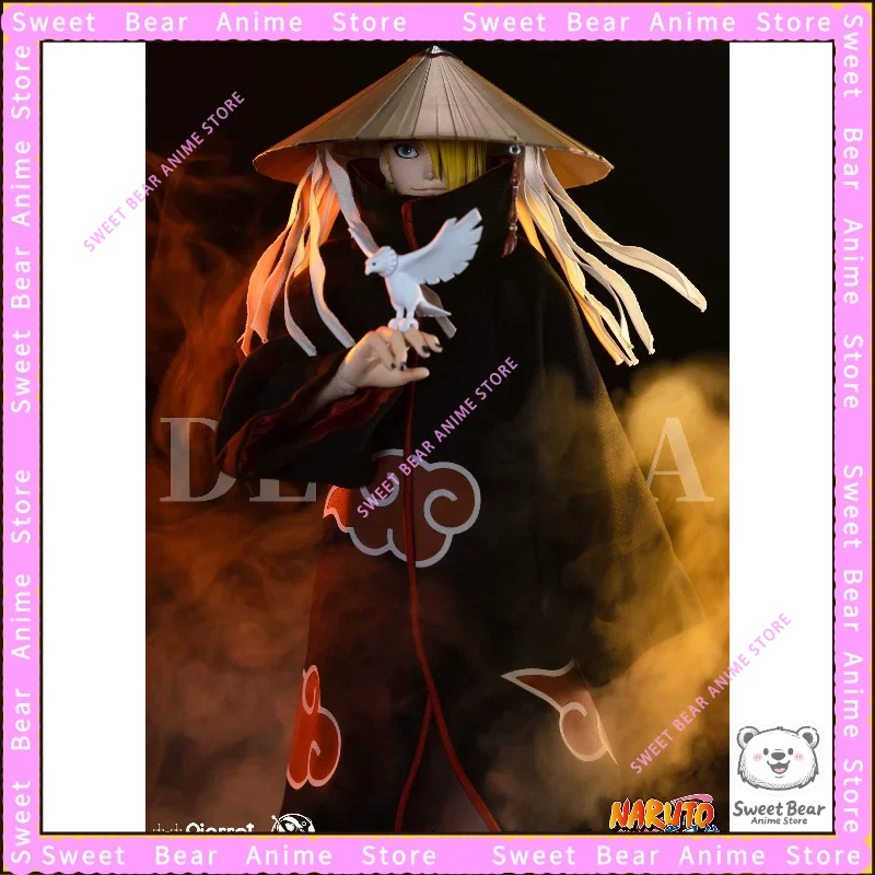 In Stock RocketToys Original Naruto Akatsuki Deidara Soldier Action Figure Anime Model Trendy Toys Desktop Doll Collectibles