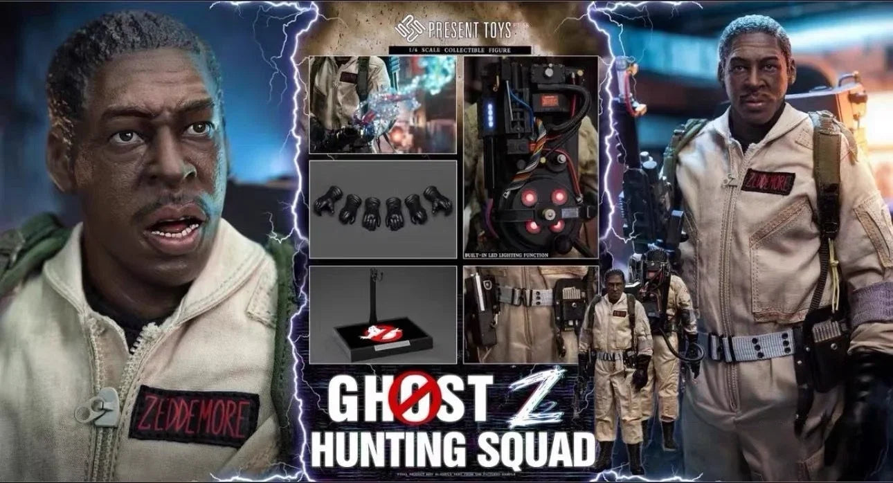 Present Toys 1/6th Scale Ghostbusters -St Agent Sp Pt-Sp77/Pt-Sp78 Model Gk Anime Peripheral Figure Good Children Gifts Toys