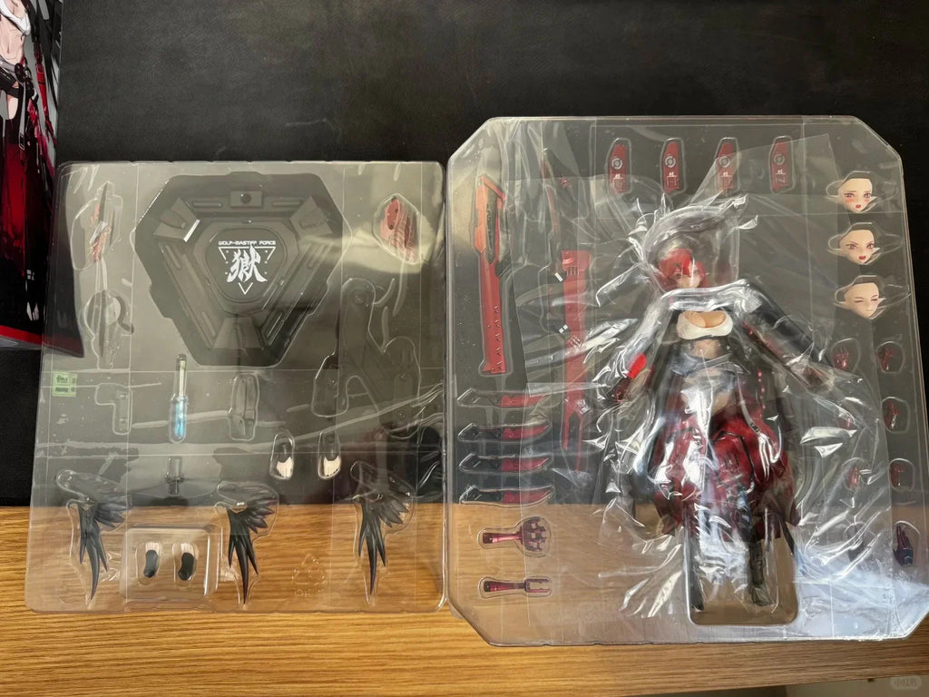 New In Stock Genuine Nuclear Gold Reconstruction Animester Wolf Mastiff Force 1/9 Suit Girl Action Figure Full Set Model Toys