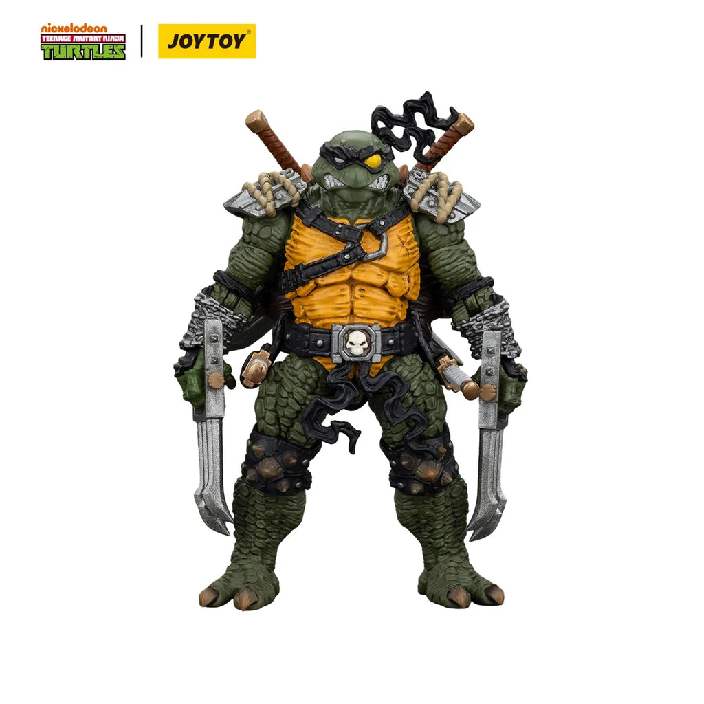 JOYTOY 1/18 Action Figure TMNT Krang Slash Tokka Model Toy Gifts