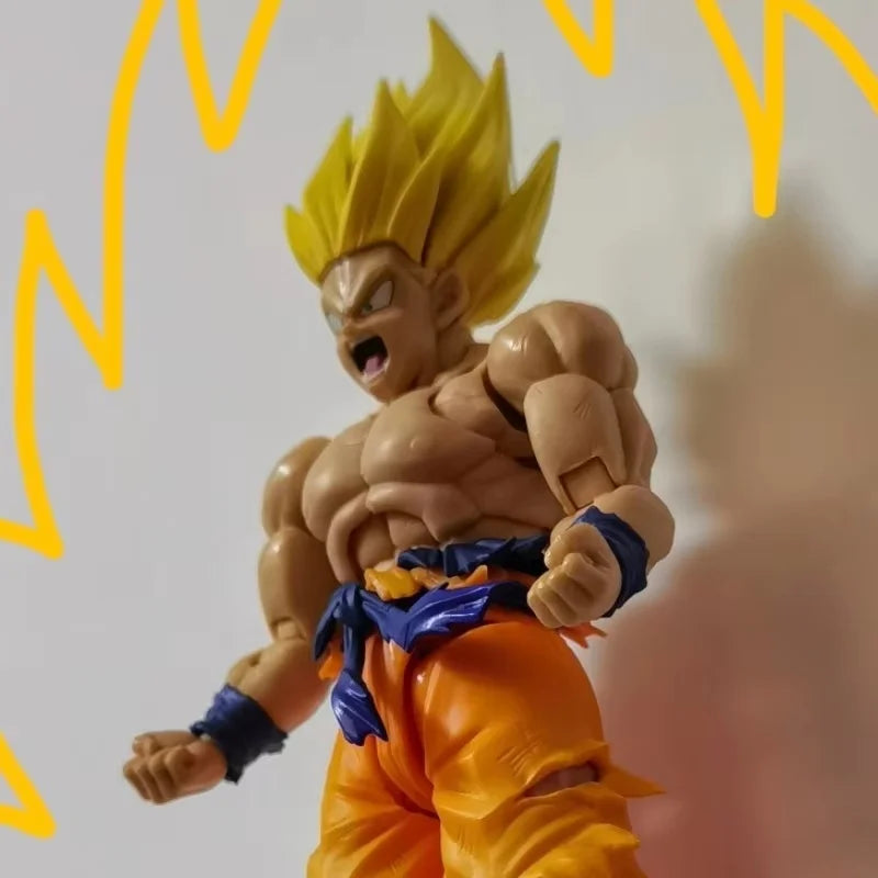 In Stock Anime Shf Dragon Ball Z Son Goku Legendary Action Figure Pvc Movable Collection Anime Super Kakarotto Models Toy Gifts
