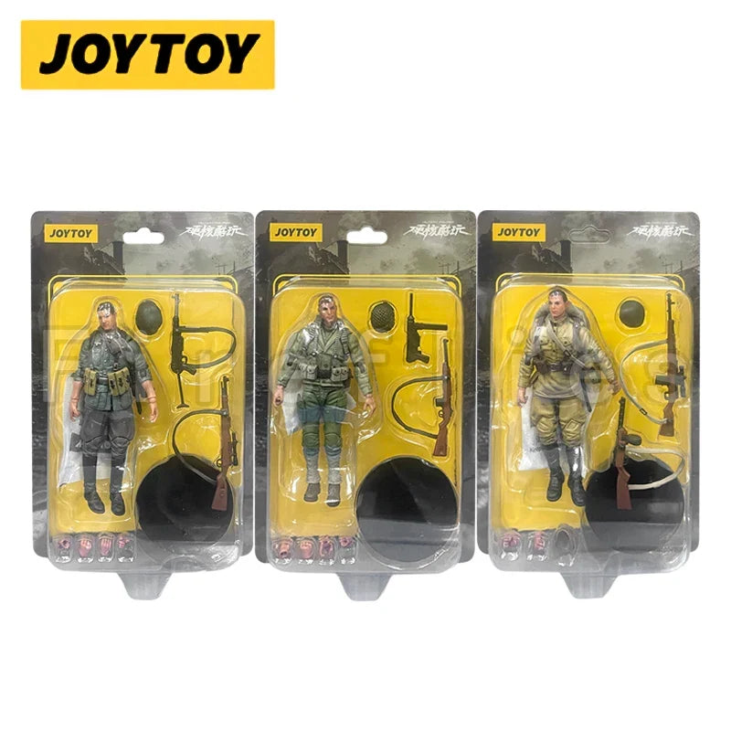 1/18 JOYTOY Action Figure Hardcore WWII US Army Wehrmacht Soviet Infantry Re-issue Version Anime Model Toy