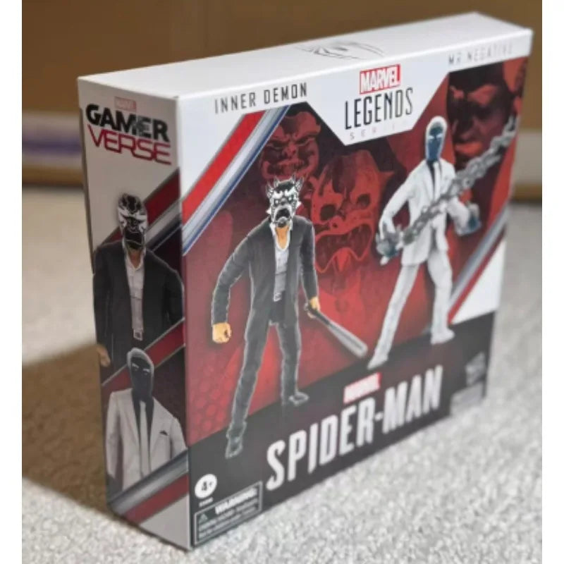 Original Hasbro Marvel Legends Series SPIDER-MAN INNER DEMON & MR. NEGATIVE Anime Figure Sammlung Modell Spielzeug