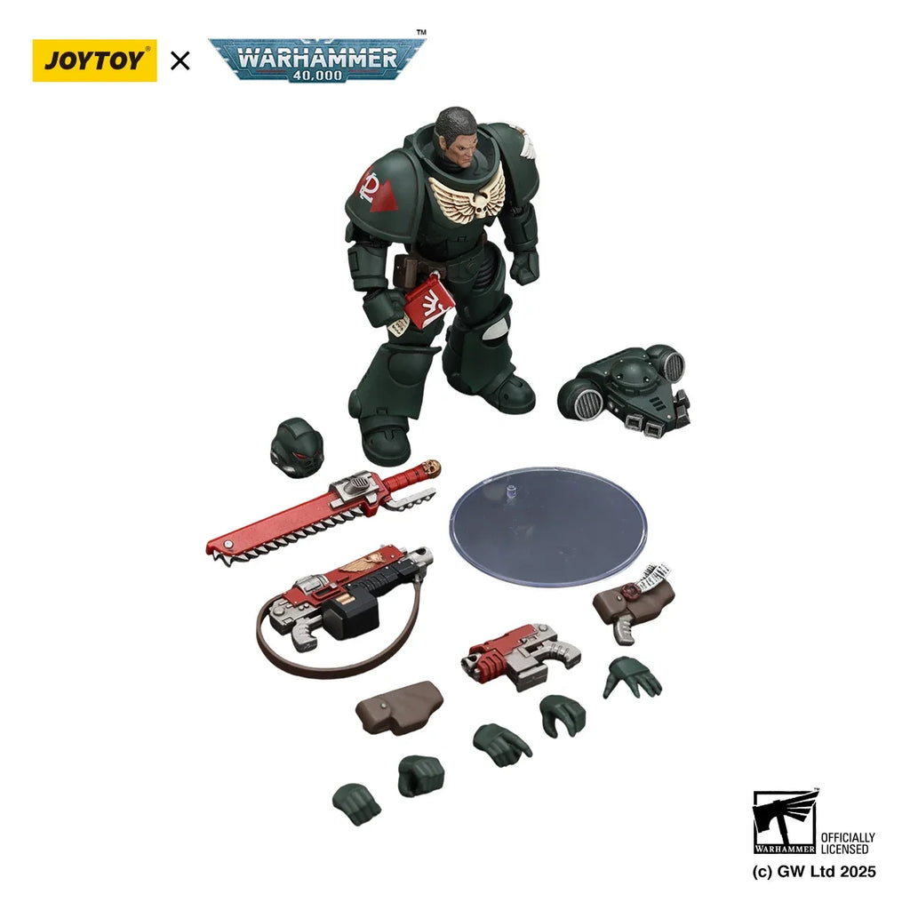 [IN STOCK]JOYTOY Warhammer 40,000 1/18 Action Dark Angels  Intercessors Brother Asharr/Brother Nadael 2PCS Model