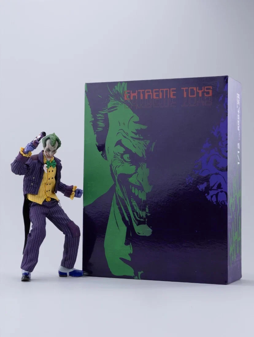 In Stock 1/12 Scale EXTREME TOYS EX003 Cyber Knight Joker Collectible Action Figure Hero Villain Model Toy For Comic Movie Fans