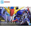Bandai Original Echte Figur Gundam Modellbausatz RG 1/144 MSZ-006 Zeta Gundam Sammlung Actionfigur Modell Kinder Spielzeug Geschenke