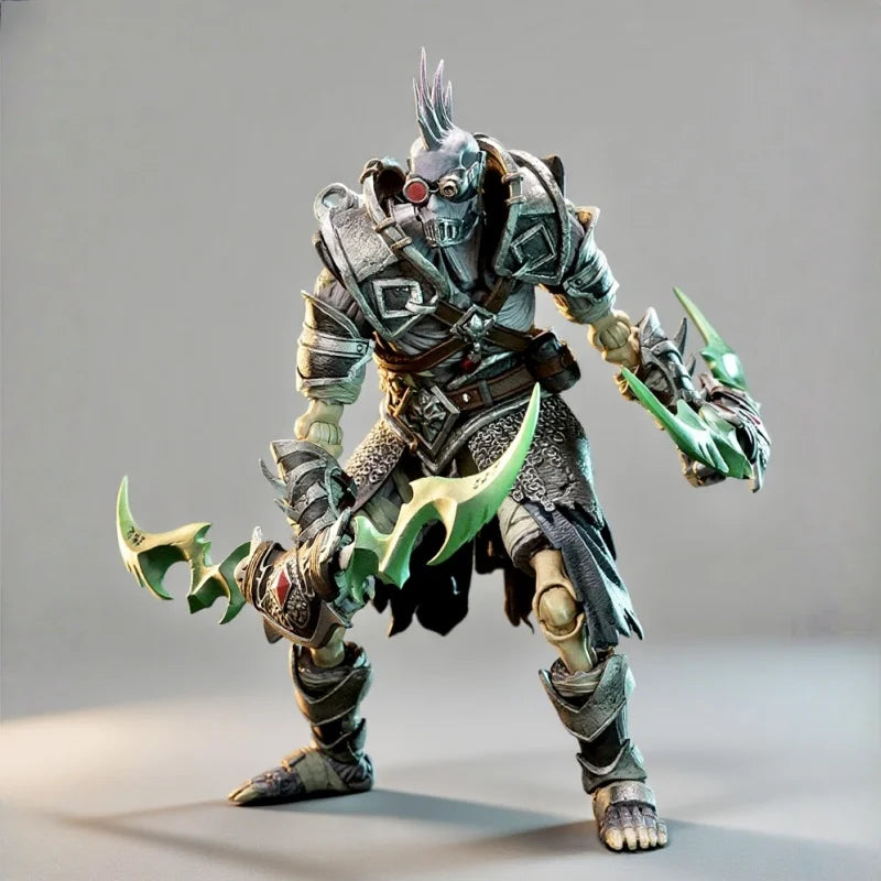 In Stock 1/10  Greyknight Mithrilaction Keel The Undying Guardian Of The Horde 06 Series Action Figure Movable Joint Trendy Toy