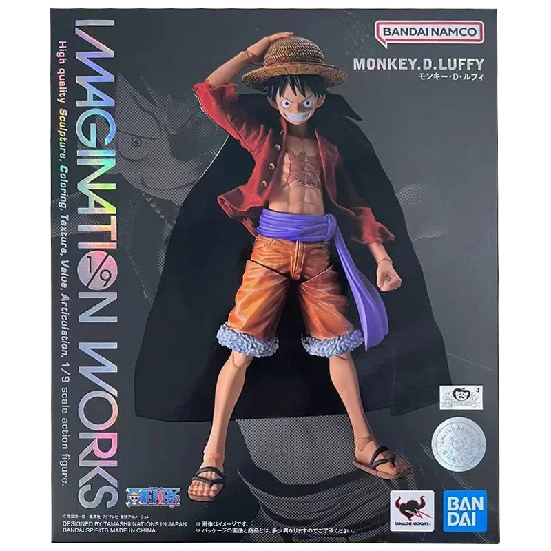 Original  BANDAI SPIRITS IW IMAGINATION WORKS ONE PIECE Monkey D. Luffy Anime Figure Model Collecile Action Toys Gifts