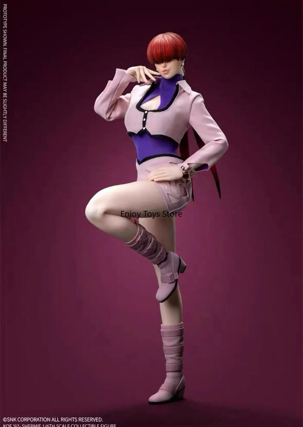 In-Stock Tuns Studio 1/6 Scale The King of Fighters '97: Shermie (Orochi Team) Poseable Action Figure