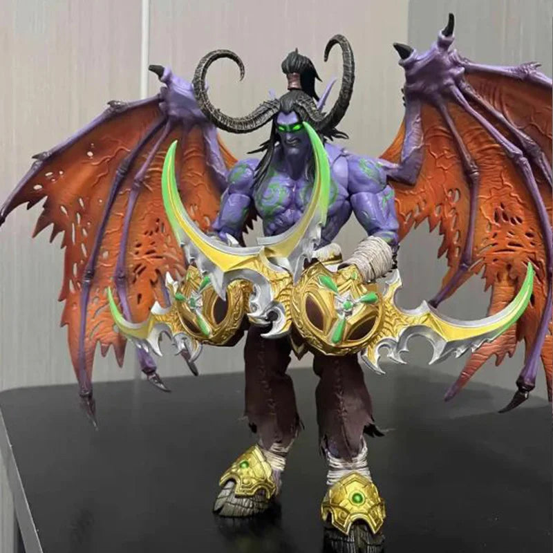 Hero Toys 1/10 Soldier Demon Hunter Illidan 24cm Full Set Action Figures Doll Toy Collect Model