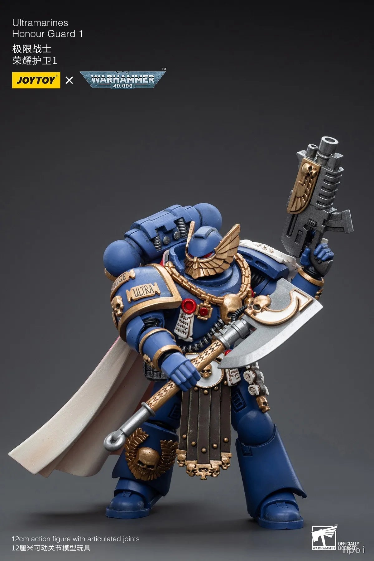 【UA】JOYTOY  Warhammer 40K  Scale 1/18 Action Figures Ultramarines Honour Guard 1 Models Toys Gifts