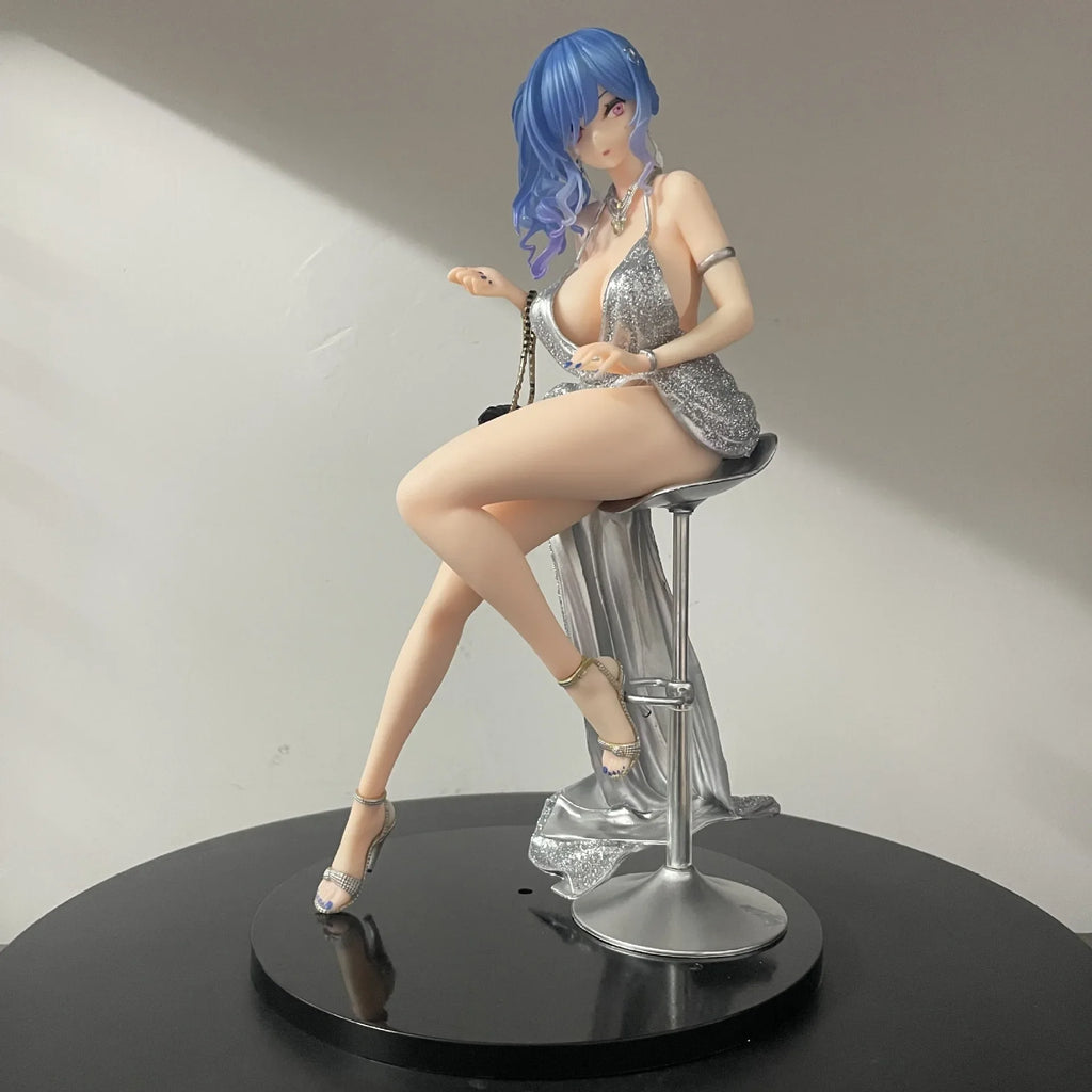 Azur Lane St. Louis Evening Dress Ver. 28cm Sitting Pose Anime Figure Statue Desktop Decoration Gift