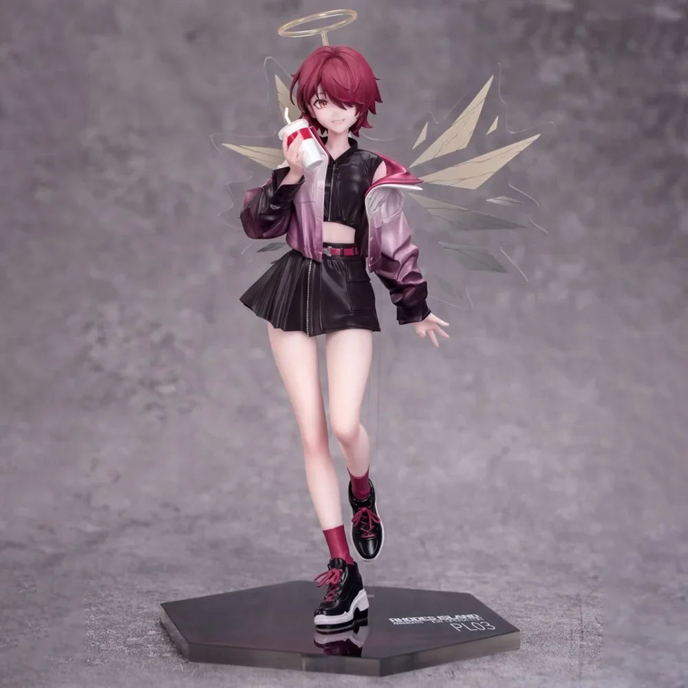 In Stock Myethos Original Genuine Arknights Exusiai Gift+ 1/8 Ambience Synesthesia Ver. 22cm Collections Model Toy Figures Gift