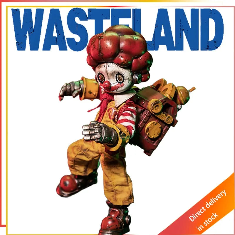 WASTELAND Genuine Abolition of Nuclear Warfare Crazy Clown The Dark Knight Luminescent Action Joint Mobility Figure Model Toys