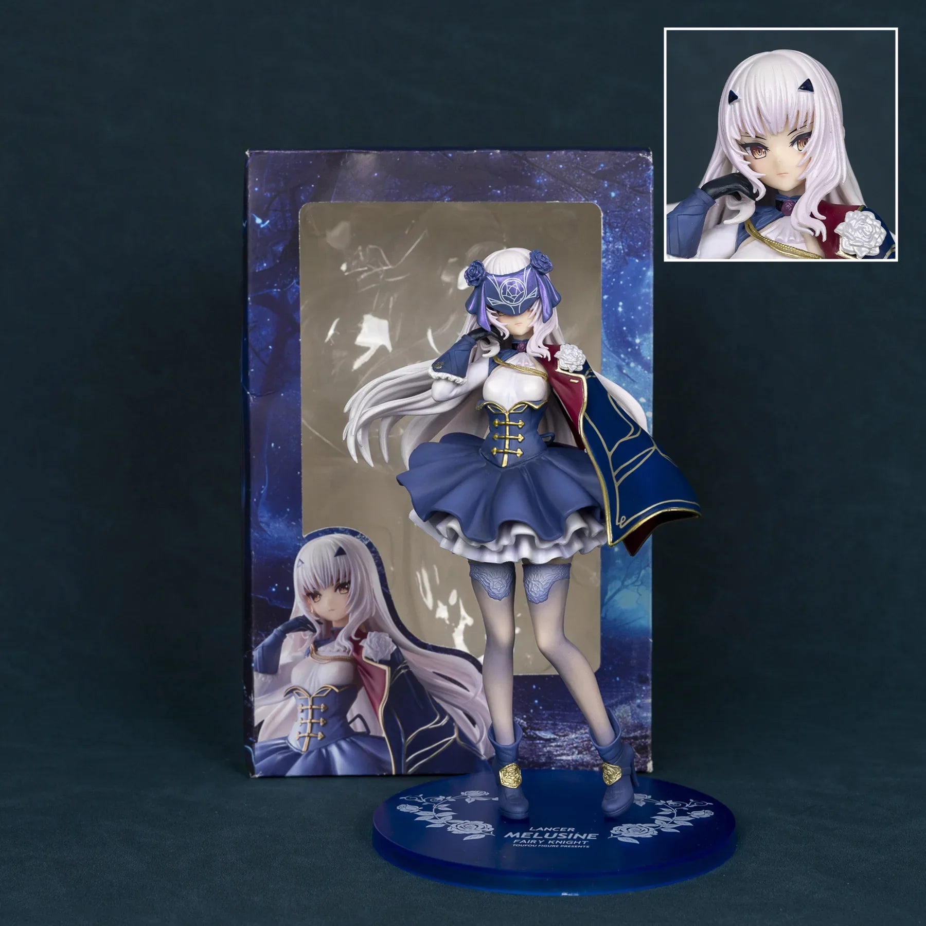 Fate Fairy Knight Mei Liuzhina Anime 2d Model Collectible Doll Oriental Human Form Orchid Design Beautiful Girl Christmas Gift
