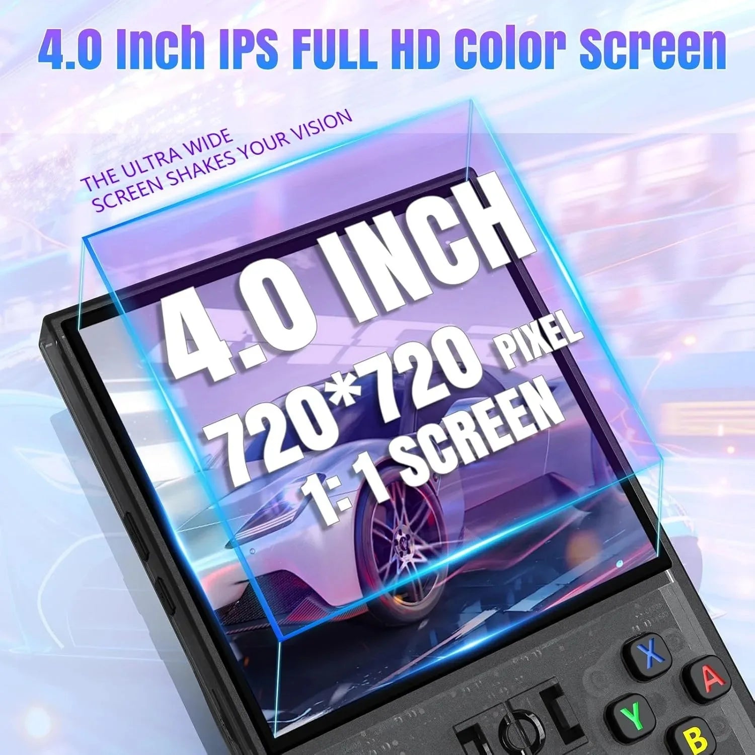 Open Source R36MAX Retro Handheld Video Game Console RK3326 Chip 64/128G Portable Pocket Game Player 4‘’HD Screen R36 PRO R36S