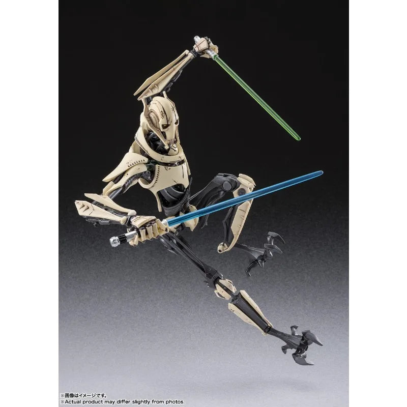 Bandai Stock Original S.H.Figuarts General Grievous (STAR WARS: Revenge of The Sith) Anime Action Figures Toys Collectible Model