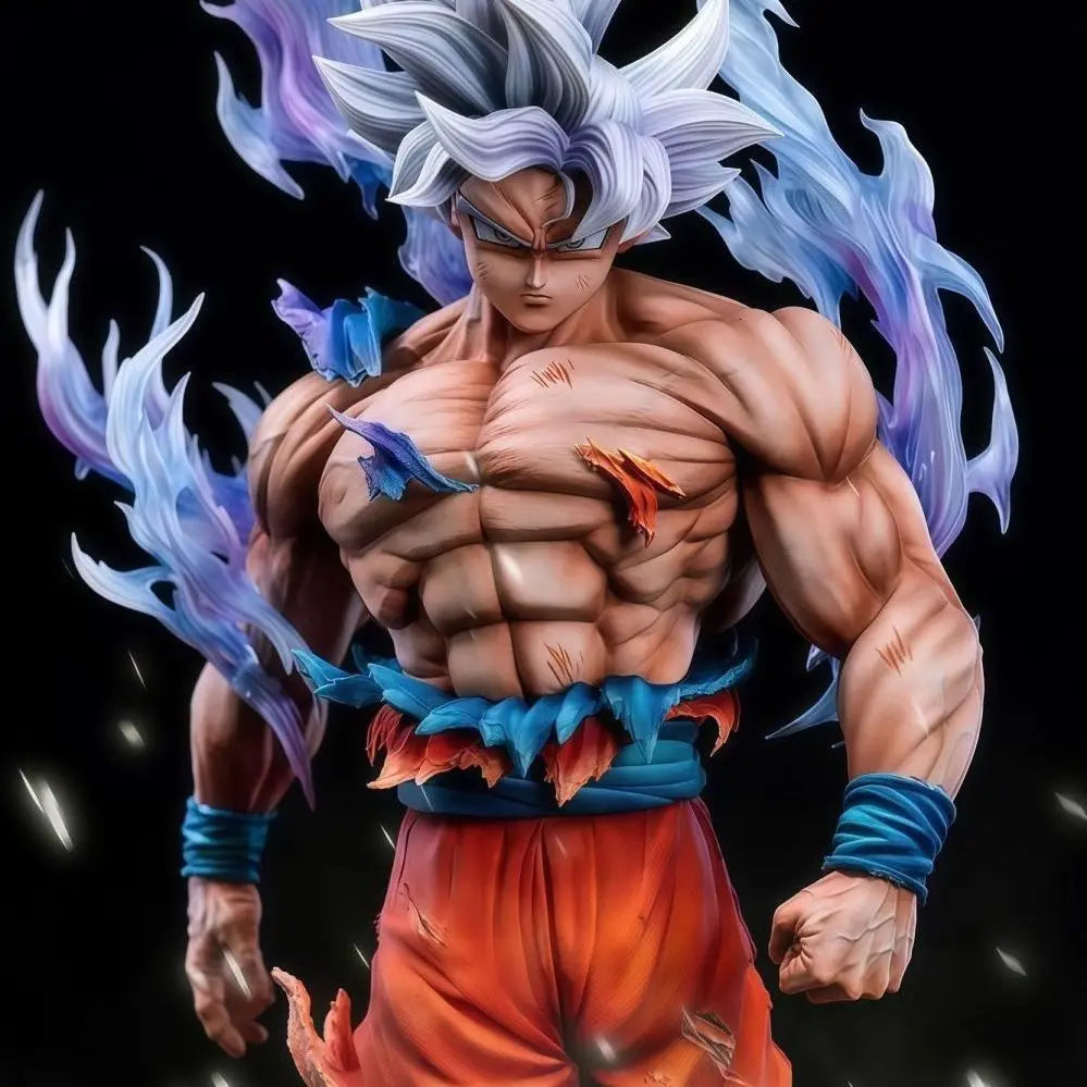 42cm 16.5 inch Anime Goku Action Figures Pvc Statue Desktop Ornamen Collection Statue Model Decoration Room Desk Toys Gifts
