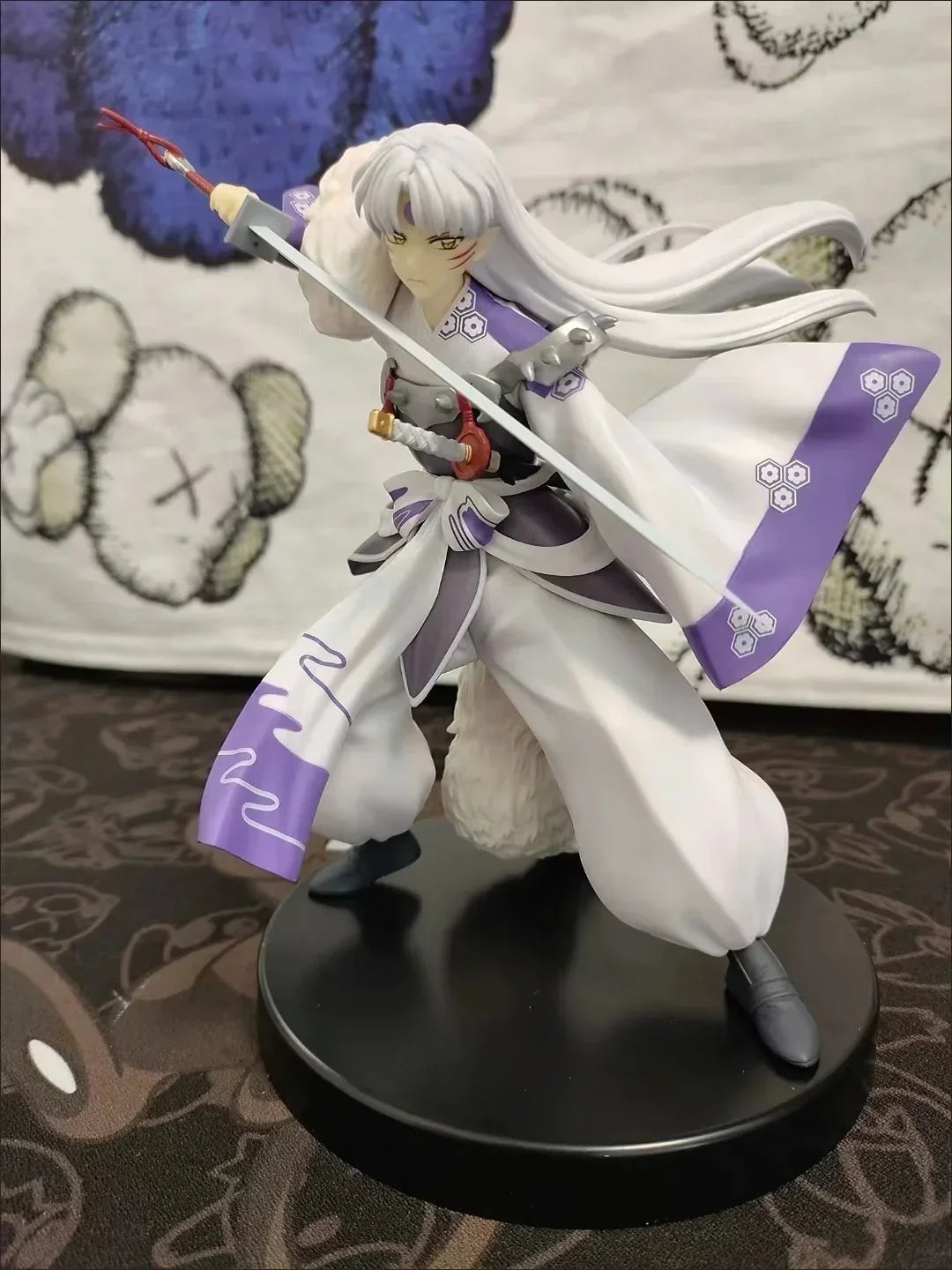 In stock Original FuRyu Trio-Try-iT Inuyasha Sesshoumaru TTT Anime Action Figure Toys 18cm PVC Model Collector Birthday Gift