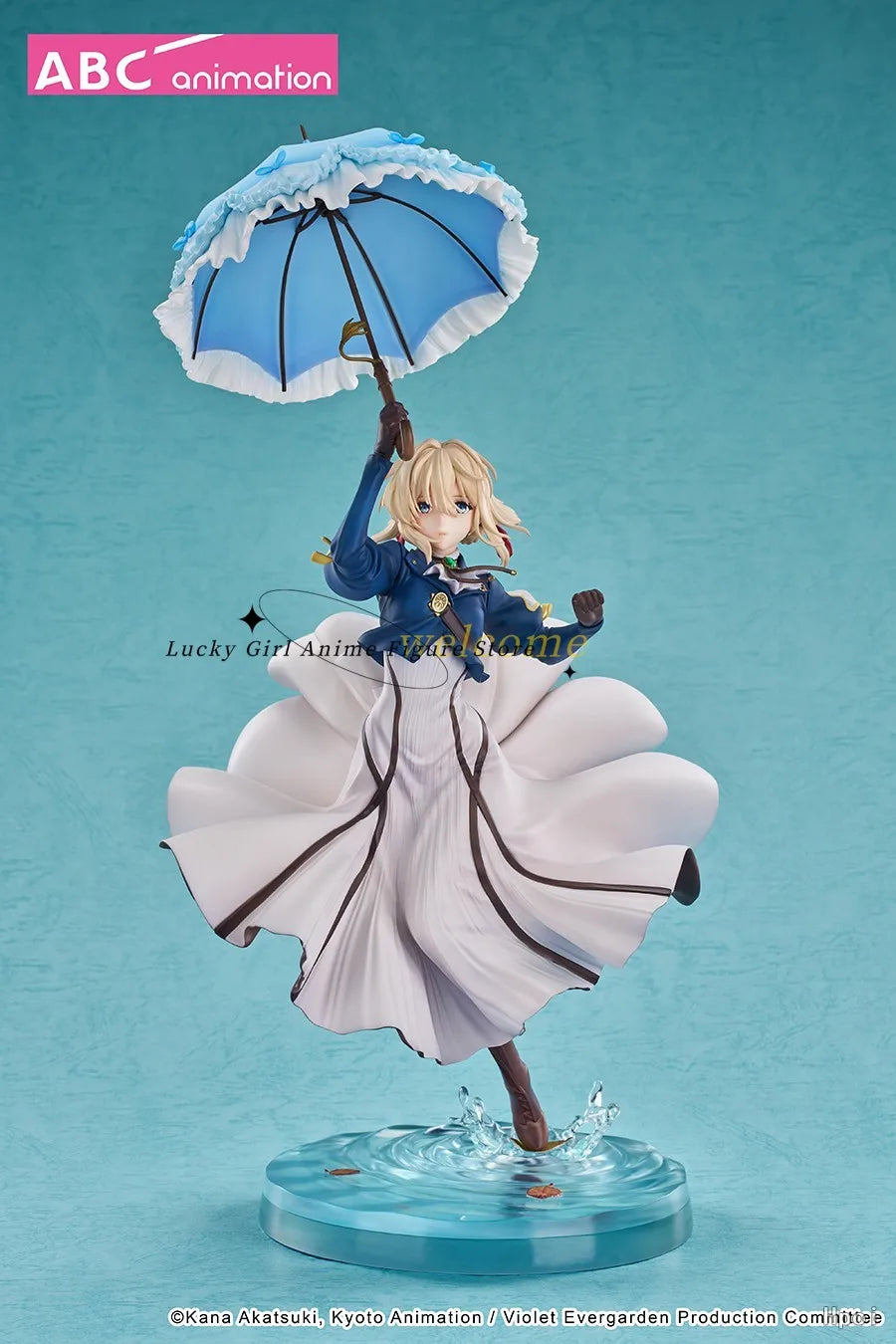 '-In Stock Original GSC Violet Evergarden Evergarden  35cm Animation Statue Doll Model New Product 1/7 Figure Collection