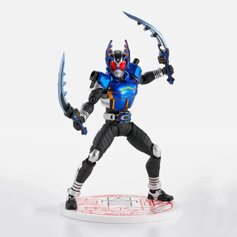 Original Bandai S.H.Figuarts MASKED RIDER GATACK/KABUTO RIDER FORM SHINKOCCHOU SHIHOU 10th Anniversary Ver Action Figure Model