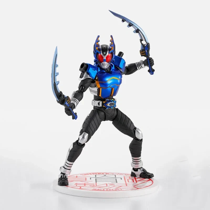 Original Bandai S.H.Figuarts MASKED RIDER GATACK/KABUTO RIDER FORM SHINKOCCHOU SHIHOU 10th Anniversary Ver Action Figure Model