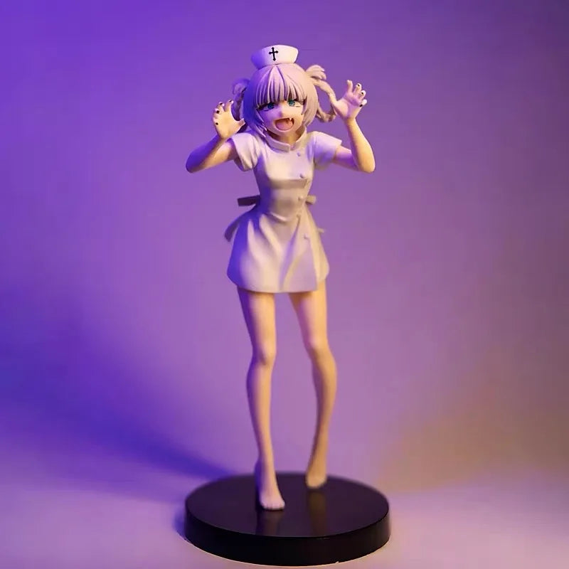 Hot 18cm Anime Call Of The Night Nanakusa Nazuna Vampire Nurse PVC Action Figure Collection Model Doll Ornaments Toys Gift