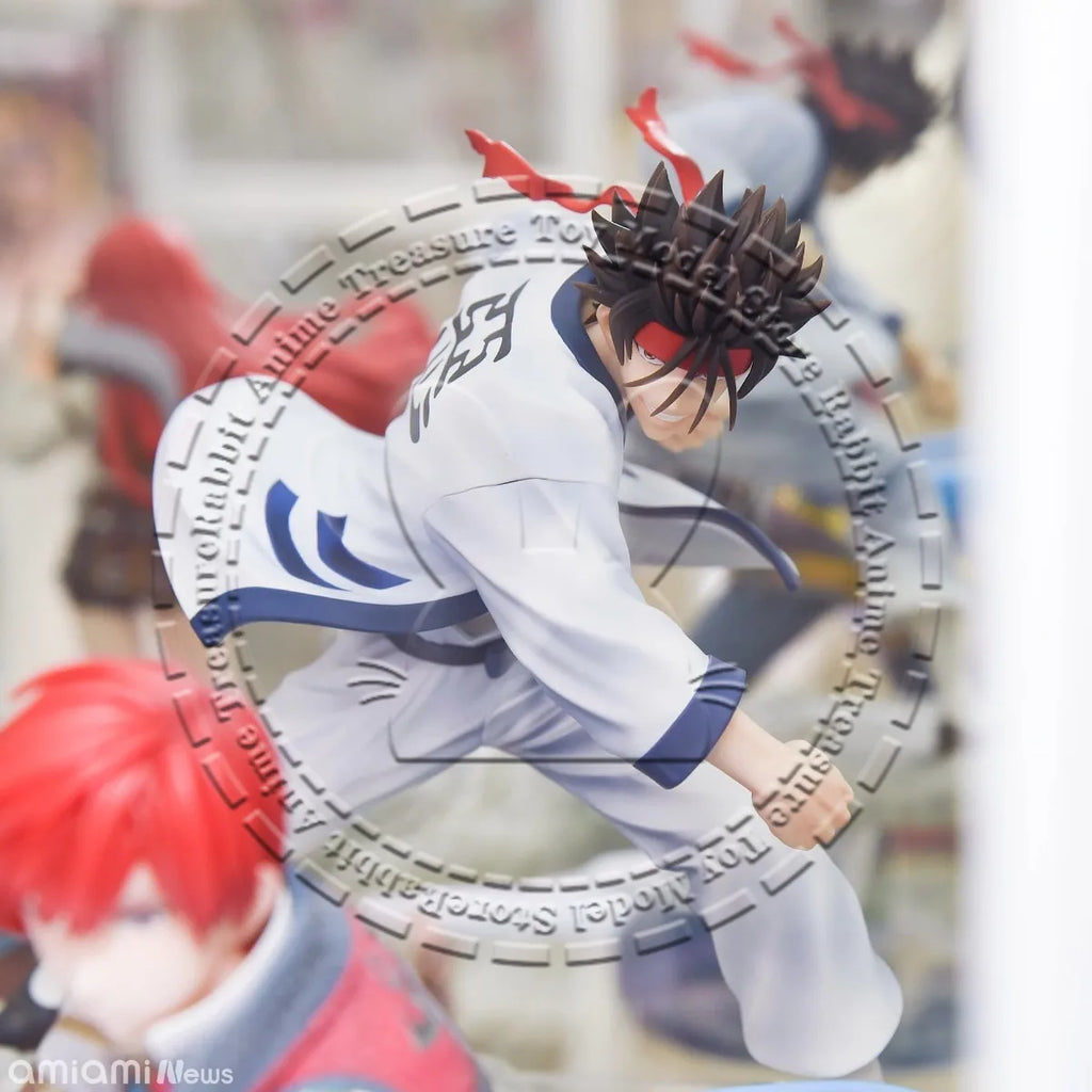 In Stock Original Genuine Kotobukiya ARTFX J Figure Rurouni Kenshin Sagara Sanosuki Samurai Sword Fighter Collectible Statue